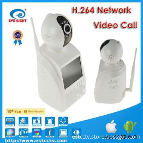 New Phone Camera, 0.3 Mega Wireless IP Camera with Video Calls